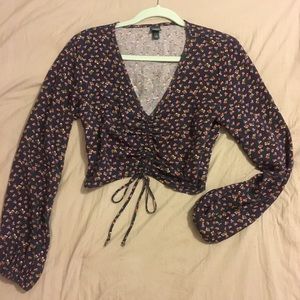 Wild Fable Floral Crop Top